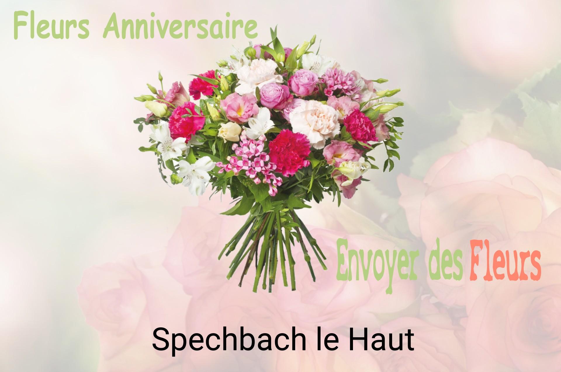 Bouquet de fleurs d’anniversaire livré à Spechbach-le-Haut
